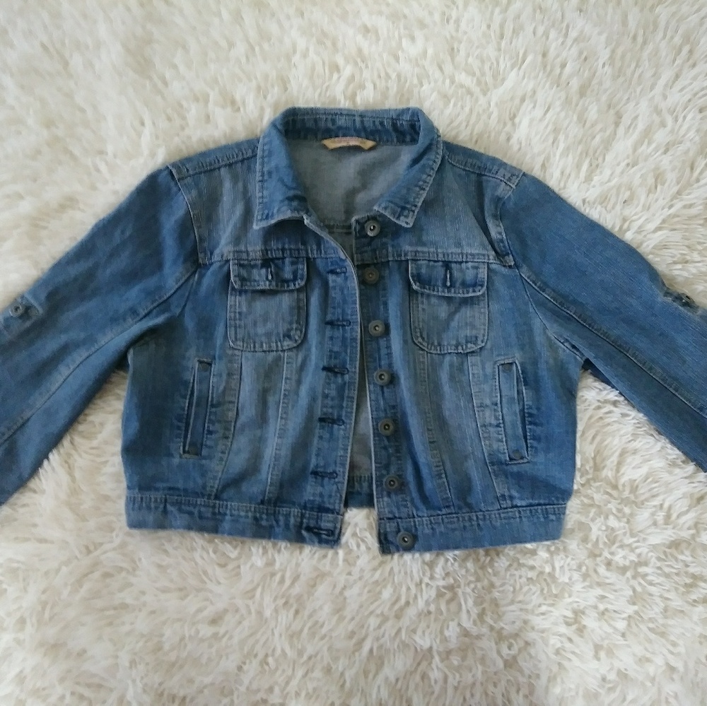 Jean jacket (cropped)